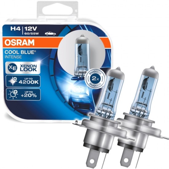 Λάμπες Osram Cool Blue Instense H4 12V 60/55W AM-LAM198