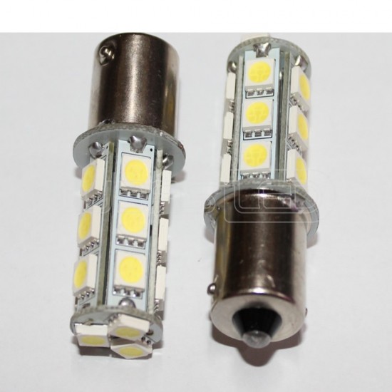 ΛΑΜΠΑ LED ΑΥΤΟΚΙΝΗΤΟΥ 1156 18 SMD σετ 2τμχ AM-LAMC99