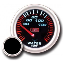 Όργανο θερμοκρασίας νερού μαύρο φόντο - autogauge AM-ORGL92