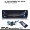 Ράδιο USB / Cd-Dvd / Bluetooth / Aux-In / MP3 / FM 1din 4x60W AM-RADG76