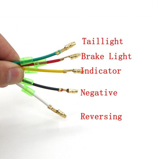 ΑΔΙΑΒΡΟΧΑ ΠΙΣΩ ΦΩΤΑ ΑΥΤΟΚΙΝΗΤΟΥ ΜΕ 20 LED/12V AM-SQ-0011