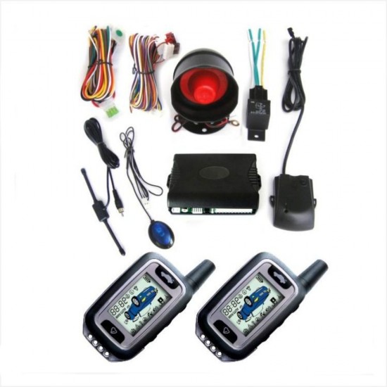 Σύστημα Συναγερμού Αυτοκινήτου – 2Way CAR ALARM SYSTEM AM-SUS4100