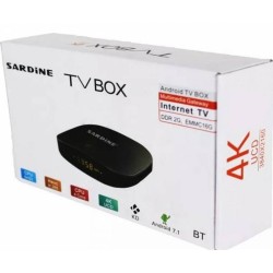 TV BOX 4K ULTRA HD SARDINE με δώρο Ασύρματο Πληκτρολόγιο AM-TVD65