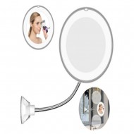 Μεγεθυντικός Καθρέφτης με Φωτισμό Led - Flexible Mirror 10x Magnification GY-5344