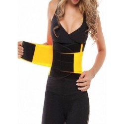 Ελαστικός κορσές μέσης ζώνη εφίδρωσης Hot Shapers Power Belt BLACK GY-Power Belt-B