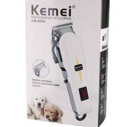 Kemei Επαναφορτιζόμενη Επαγγελματική Κουρευτική Μηχανή Σκύλων KA-KM-809A