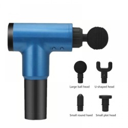 ΣΥΣΚΕΥΗ ΜΑΣΑΖ MUSCLE MASSAGER FASCIAL GUN BLUE/BLACK 