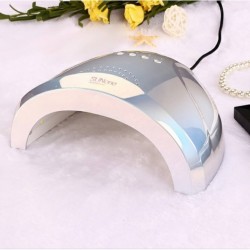 Offer 05 I SUN ONE 48W Μεταλλικό φουρνάκι νυχιών UV LED + ΔΩΡΟ Επαγγελματικό Φουρνάκι Νυχιών Sun One Λευκό