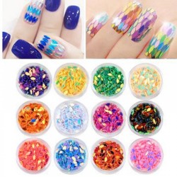 ΣΕΤ 12 ΤΕΜΑΧΙΩΝ NAIL DECORATION NY-51004