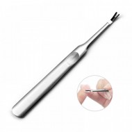 STAILNESS STEEL CUTICLE PUSHER TRIMMER REMOVER PEDICURE MANICURE NAIL ART TOOL NY-51188