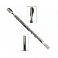 Διπλό pusher νυχιών μανικιούρ πεντικιούρ stainless steel