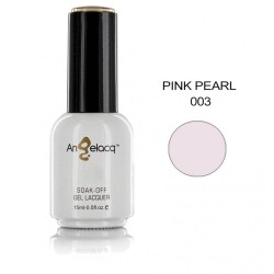 ΗΜΙΜΟΝΙΜΟ ΕΠΑΓΓΕΛΜΑΤΙΚΟ ΒΕΡΝΙΚΙ ANGELACQ 15ML - 0.5FL.OZ PINK PEARL 003 NY-AN003