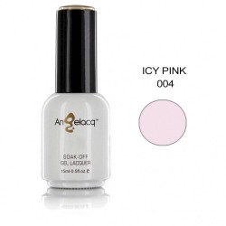 Ημιμόνιμο επαγγελματικό βερνίκι Angelacq 15 ml - Icy pink 004 