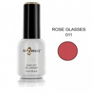 Ημιμόνιμο επαγγελματικό βερνίκι Angelacq 15 ml - Rose glasses 011
