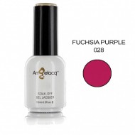 Ημιμόνιμο επαγγελματικό βερνίκι Angelacq 15 ml - Fuschia purple 028