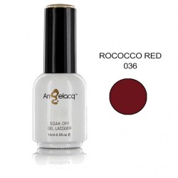 ΗΜΙΜΟΝΙΜΟ ΕΠΑΓΓΕΛΜΑΤΙΚΟ ΒΕΡΝΙΚΙ ANGELACQ 15ML - 0.5FL.OZ ROCOCCO RED 036 NY-AN036