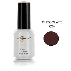 Ημιμόνιμο επαγγελματικό βερνίκι Angelacq 15 ml - Chocolate 054