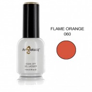 Ημιμόνιμο επαγγελματικό βερνίκι Angelacq 15 ml - Flame orange 060
