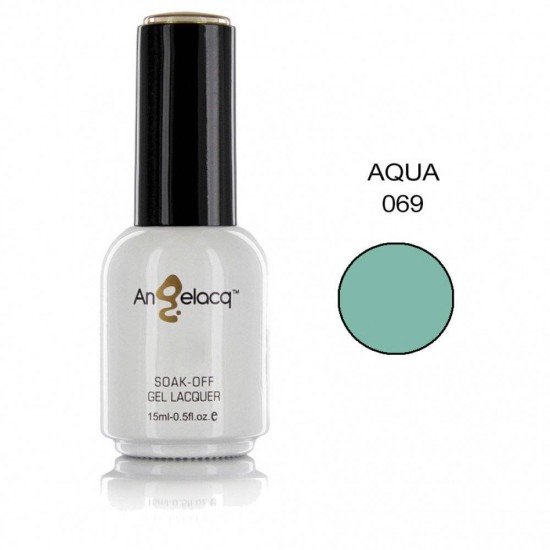 ΗΜΙΜΟΝΙΜΟ ΕΠΑΓΓΕΛΜΑΤΙΚΟ ΒΕΡΝΙΚΙ ANGELACQ 15ML - 0.5FL.OZ AQUA 069 NY-AN069