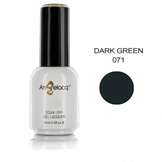 ΗΜΙΜΟΝΙΜΟ ΕΠΑΓΓΕΛΜΑΤΙΚΟ ΒΕΡΝΙΚΙ ANGELACQ 15ML - 0.5FL.OZ DARK GREEN 071 NY-AN071