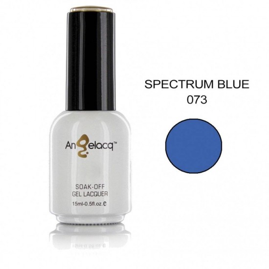 ΗΜΙΜΟΝΙΜΟ ΕΠΑΓΓΕΛΜΑΤΙΚΟ ΒΕΡΝΙΚΙ ANGELACQ 15ML - 0.5FL.OZ SPECTRUM BLUE 073 NY-AN073