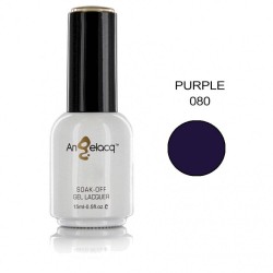 ΗΜΙΜΟΝΙΜΟ ΕΠΑΓΓΕΛΜΑΤΙΚΟ ΒΕΡΝΙΚΙ ANGELACQ 15ML - 0.5FL.OZ PURPLE 080 NY-AN080