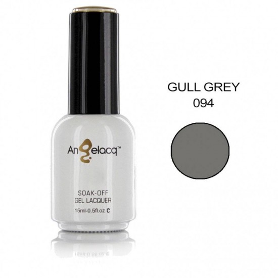 ΗΜΙΜΟΝΙΜΟ ΕΠΑΓΓΕΛΜΑΤΙΚΟ ΒΕΡΝΙΚΙ ANGELACQ 15ML - 0.5FL.OZ GULL GREY 094 NY-AN094