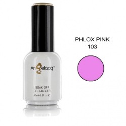 Ημιμόνιμο επαγγελματικό βερνίκι Angelacq 15 ml - Phlox pink 130