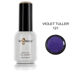 ΗΜΙΜΟΝΙΜΟ ΕΠΑΓΓΕΛΜΑΤΙΚΟ ΒΕΡΝΙΚΙ ANGELACQ 15ML - 0.5FL.OZ PERLE VIOLET TULLER 121 NY-AN121