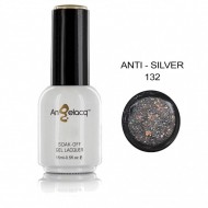 Ημιμόνιμο επαγγελματικό βερνίκι Angelacq 15 ml - Silver 132
