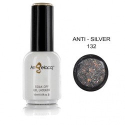 Ημιμόνιμο επαγγελματικό βερνίκι Angelacq 15 ml - Silver 132