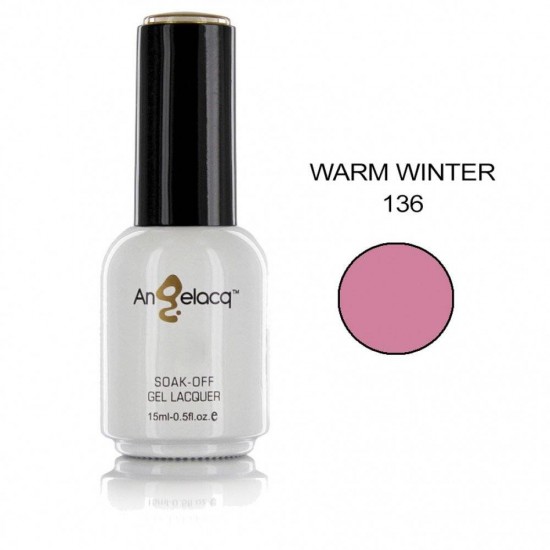 ΗΜΙΜΟΝΙΜΟ ΕΠΑΓΓΕΛΜΑΤΙΚΟ ΒΕΡΝΙΚΙ ANGELACQ 15ML - 0.5FL.OZ WARM WINTER 136 NY-AN136