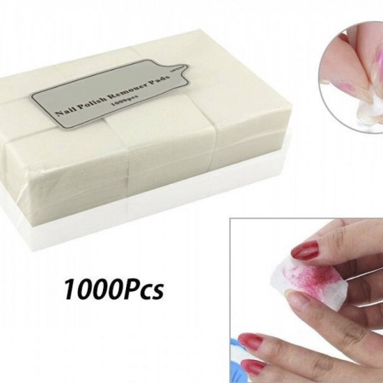 NAIL POLISH REMOVER PADS - ΒΑΜΒΑΚΙ ΣΕ ΦΥΛΛΟ ΓΙΑ ΑΦΑΙΡΕΣΗ ΒΕΡΝΙΚΙΟΥ 1000 TEMAXIA OEM NY-PADS-1000