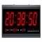 Ψηφιακό Ρολόι Πινακίδα 48 x 19 x 3 cm - Θερμόμετρο - Ημερολόγιο Mε Led SS-G1909