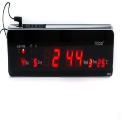 Ρολόι - Μπάρα LED Με Ώρα / Ημερομηνία / Θερμοκρασία SS-G3008