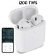 I200 TWS Bluetooth 5.0 Ασύρματα Earbud - Άσπρο