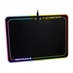 Gaming MousePad με LED RGB Φωτισμό Esperanza Nightcrawler EGP104