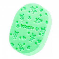 Βρεφικό Σφουγγάρι Μπάνιου Χρώματος Πράσινο Babyono BN063/01