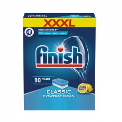 Απορρυπαντικό Πλυντηρίου Πιάτων Finish Classic Every Day Clean Λεμόνι 90 Ταμπλέτες Fin-Lem-90