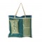 Τσάντα Θαλάσσης με Ψάθα και Μαξιλάρι Χρώματος Πράσινο JET LAG VO0002