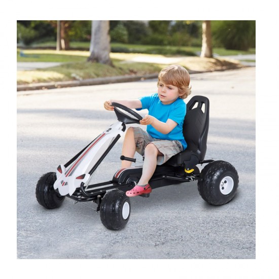 Παιδικό Αυτοκίνητο Go Kart με Πετάλια HOMCOM 341-021