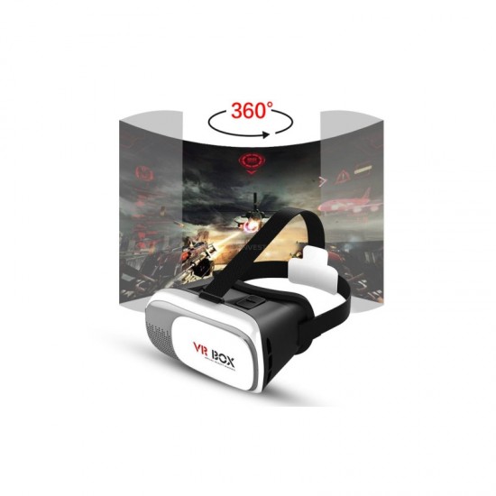 3D Γυαλιά Εικονικής Πραγματικότητας VRBOX V2.0 για Smartphones 4.7 - 6" με Bluetooth Χειριστήριο SPM VR-Glass