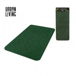Χαλάκι Μπάνιου από Memory Foam 50 x 120 cm Χρώματος Σκούρο Πράσινο Barney’s Urban Living 24596