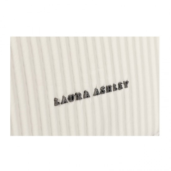 Γυναικεία Τσάντα Ώμου Χρώματος Λευκό Laura Ashley Tarlton - Stick 651LAS1768