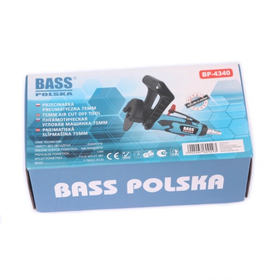 Κόφτης Αέρος 1/4" 75 mm Bass Polska BP-4340
