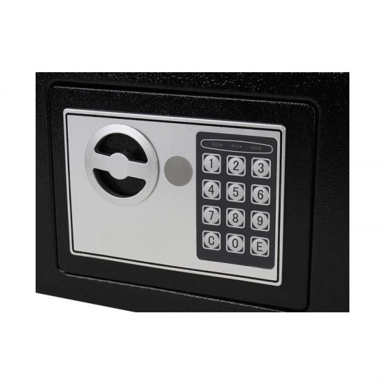 Χρηματοκιβώτιο Ασφαλείας με Ηλεκτρονική Κλειδαριά και Κλειδί 17 x 23 x 17 cm SPM 8799
