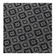 Σετ με 2 Χαλάκια Μπάνιου 60 x 100 cm Χρώματος Μαύρο - Εκρού Beverly Hills Polo Club Prisma DJT 587BHP2103