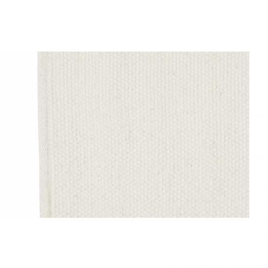 Μάλλινο Χαλί 160 x 230 cm Χρώματος Λευκό Lifa-Living 8719831797493