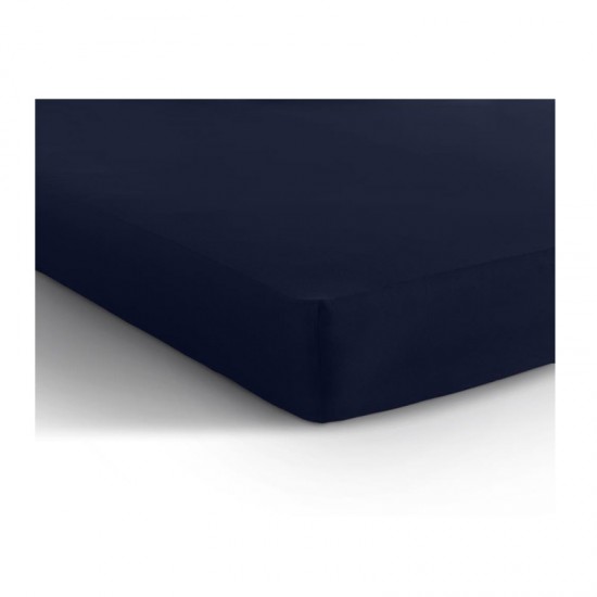 Διπλό Σεντόνι Jersey με Λάστιχο 140 x 200 x 30 cm Χρώματος Μπλε Dreamhouse 8720105600555