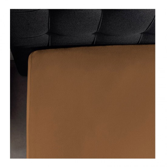 Υπέρδιπλο Σεντόνι Jersey με Λάστιχο 160 x 200 x 30 cm Χρώματος Taupe Dreamhouse 8717703801323